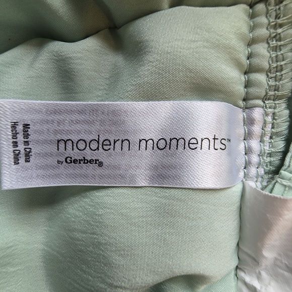 Gerber Modern Moments Light Green Cactus Shopping Cart Cover Very Clean - Picture 2 of 5